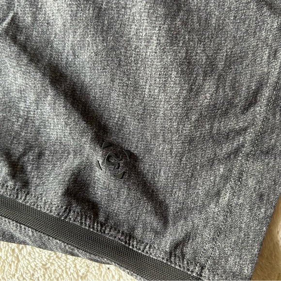 Grey Lululemon Exercise Shorts - Picture 4 of 6